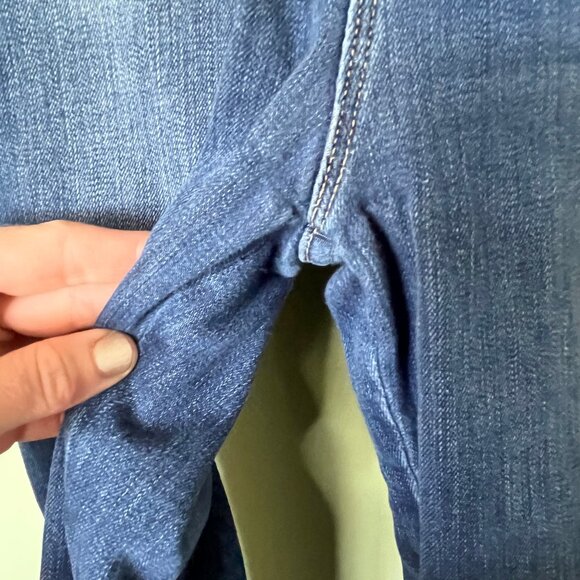 $168 FRAME Le Sylvie Slender Straight Ankle Jeans Cropped Size 27 - Picture 5 of 9